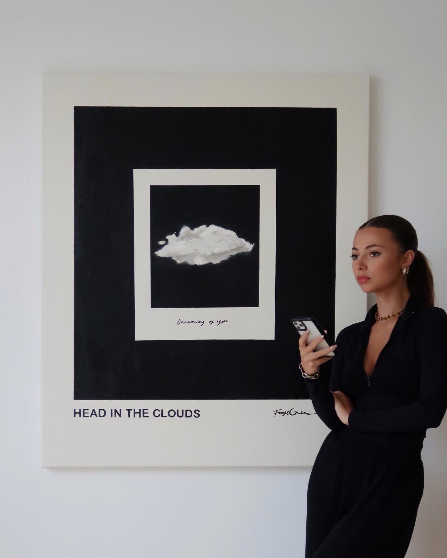 CHAPTER TWO: Head in The Clouds, 2023. 100 x 120cm