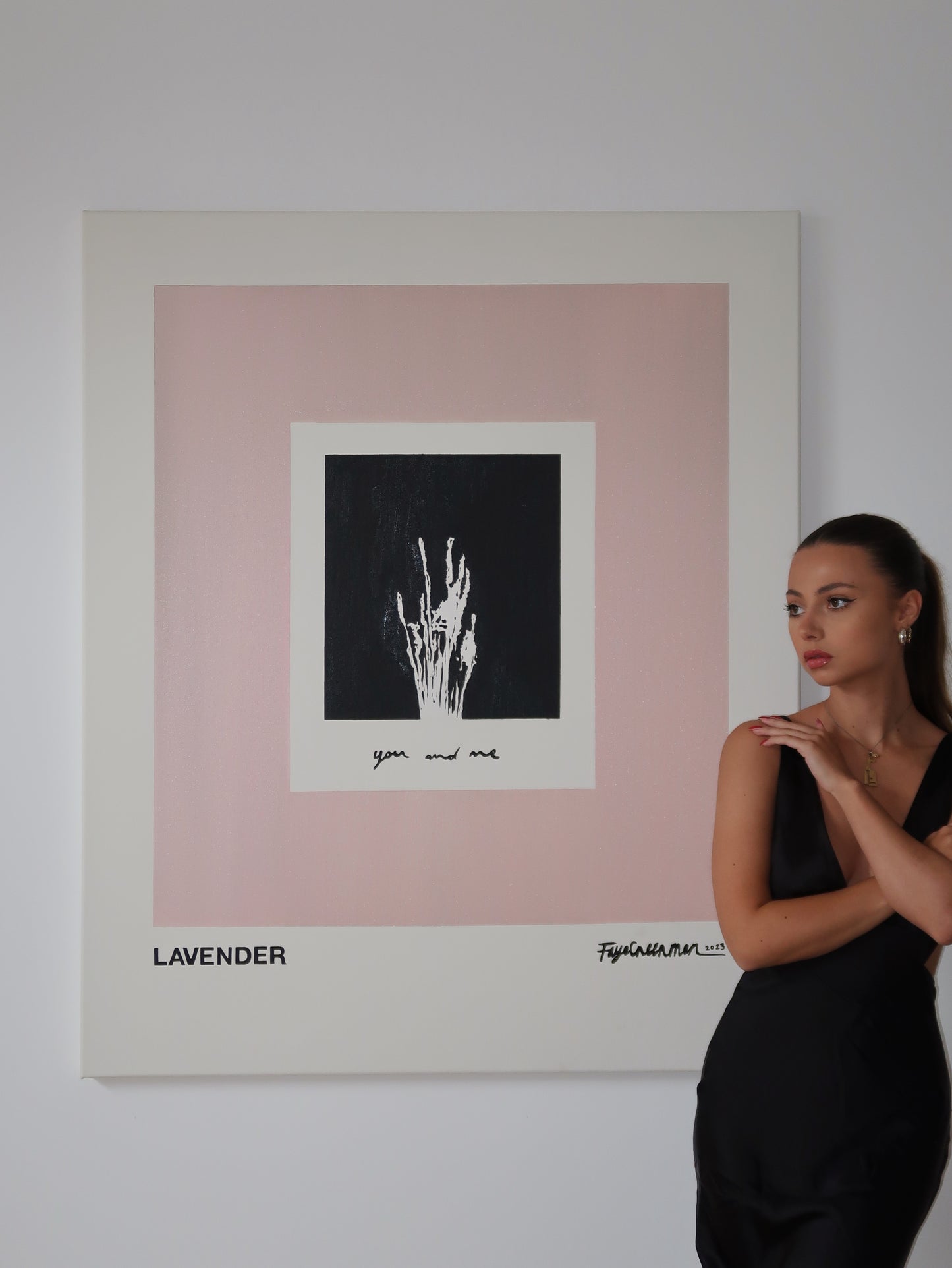 CHAPTER ONE: Lavender, 2023. 100 x 120cm