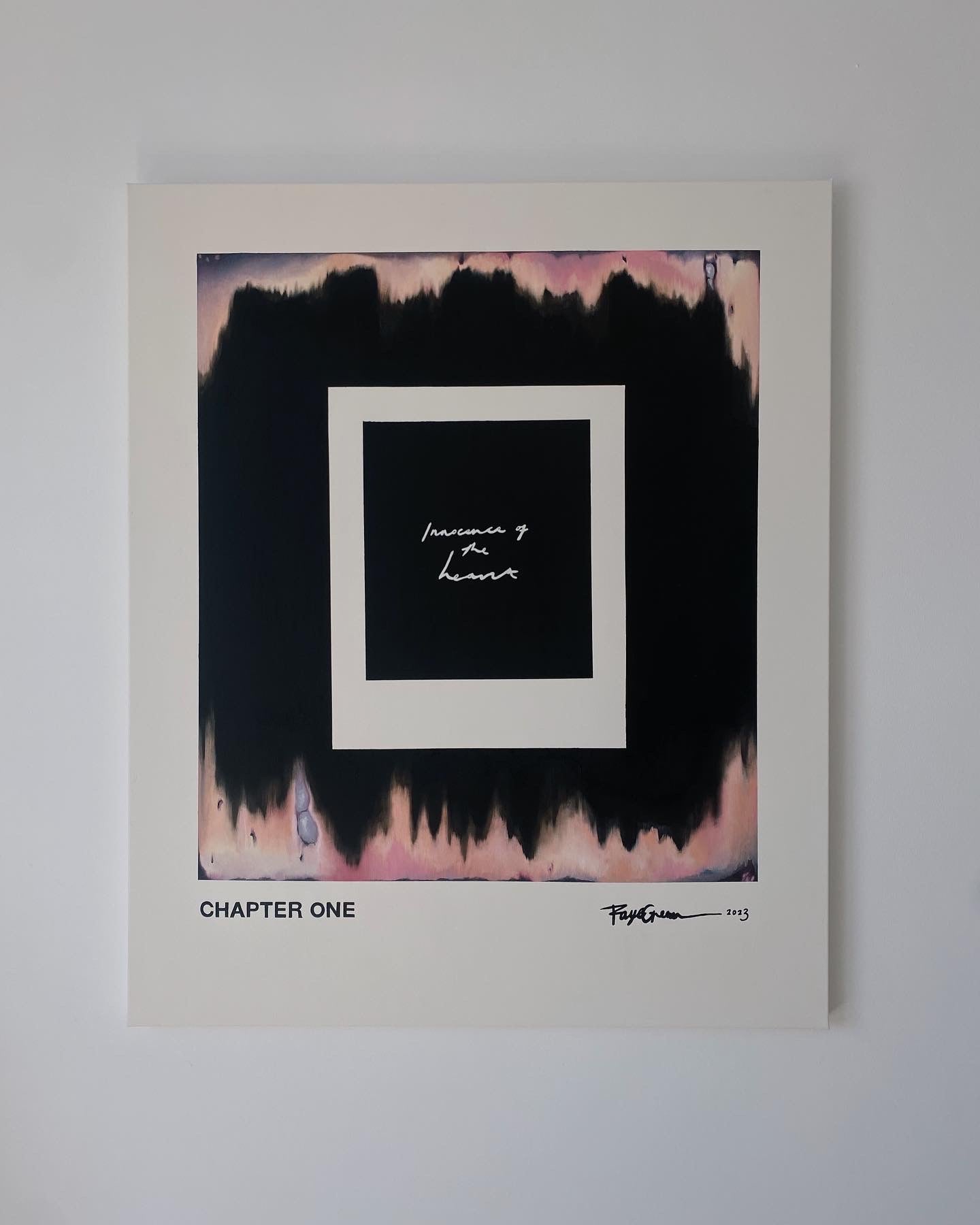 CHAPTER ONE: Innocence of The Heart, 2023. 100 x 120cm