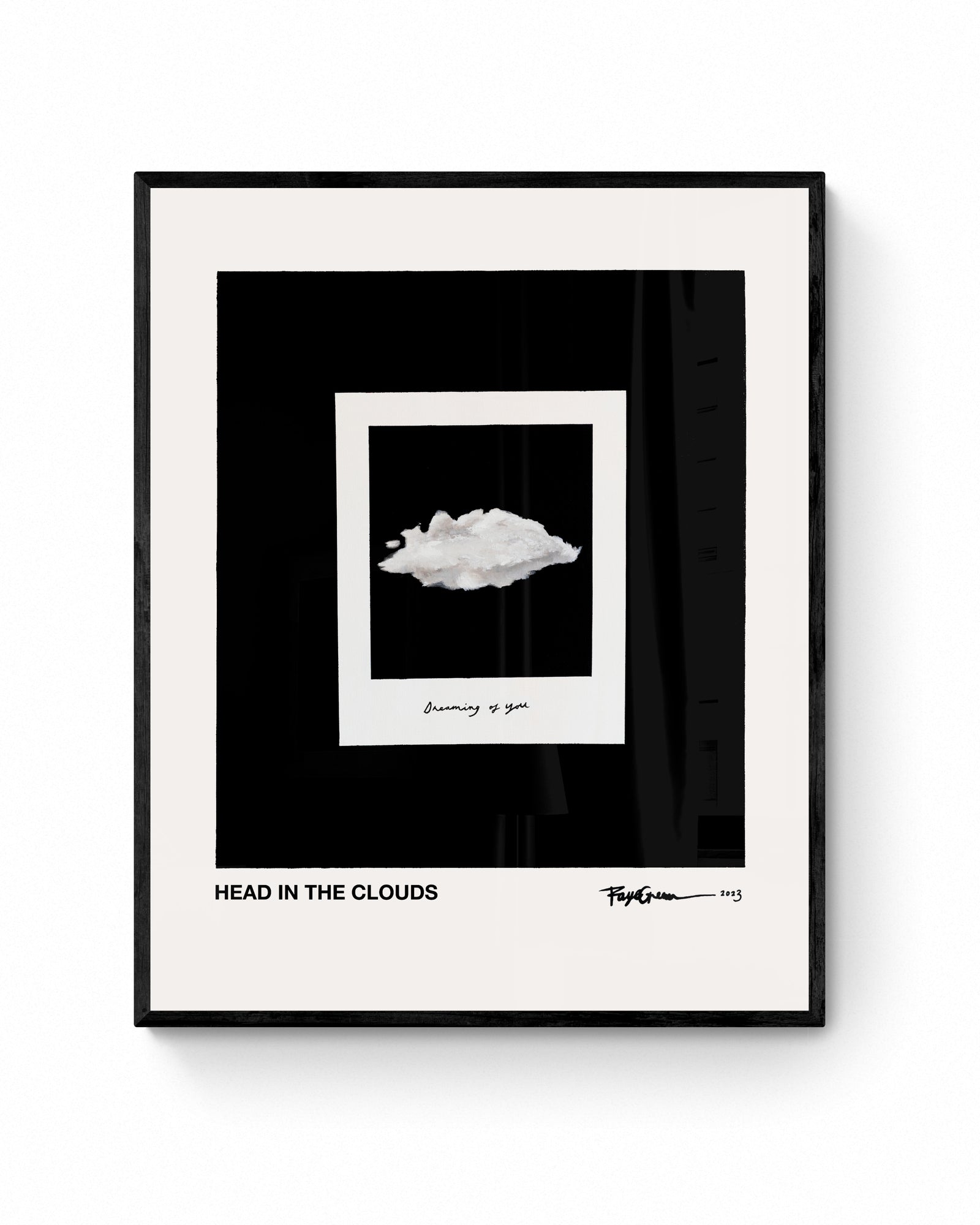 Head in The Clouds Art Print