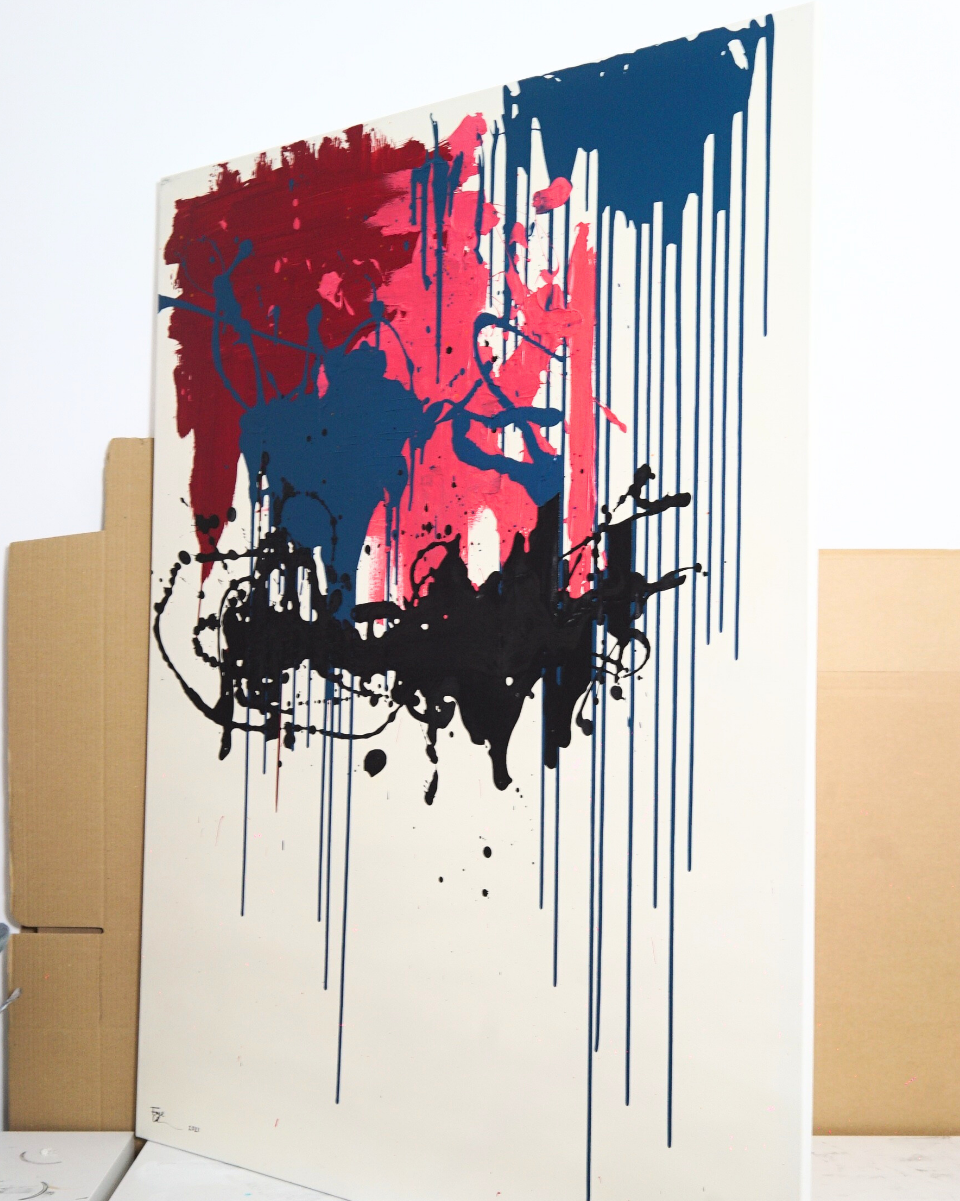 Deja Vu, 2021. Original Painting 90 x 120cm