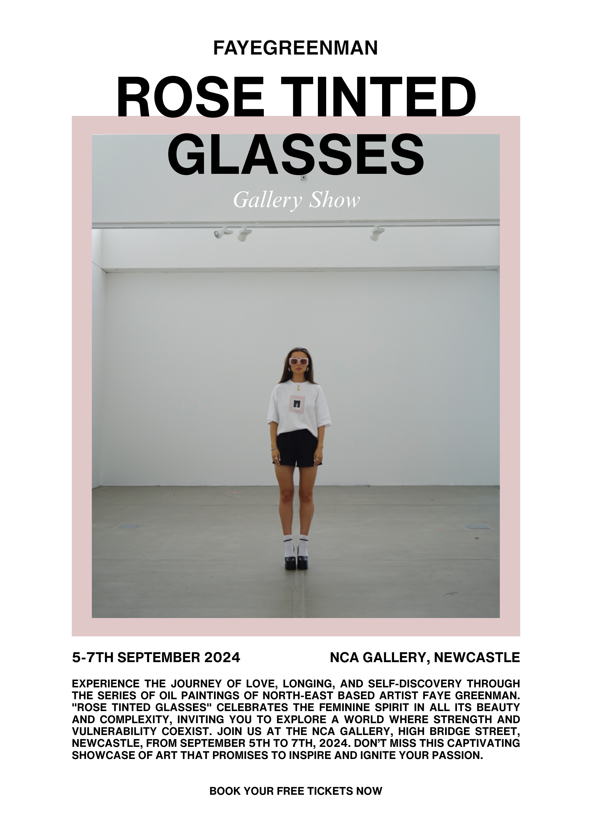 Rose Tinted Glasses: Gallery Show Tickets