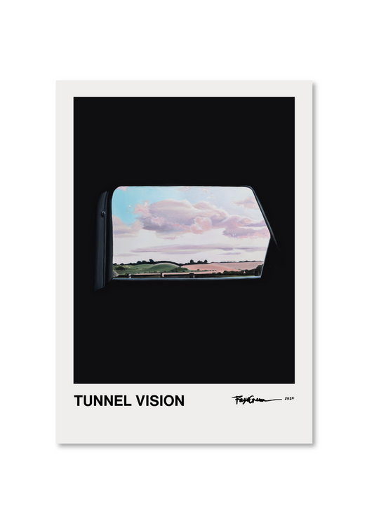 TUNNEL VISION POSTCARD