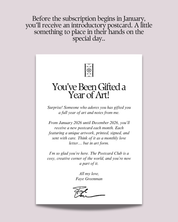 The Postcard Club - 12 months