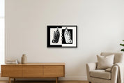 In Every Lifetime (White) — 59×42cm, 23×17" Black Frame