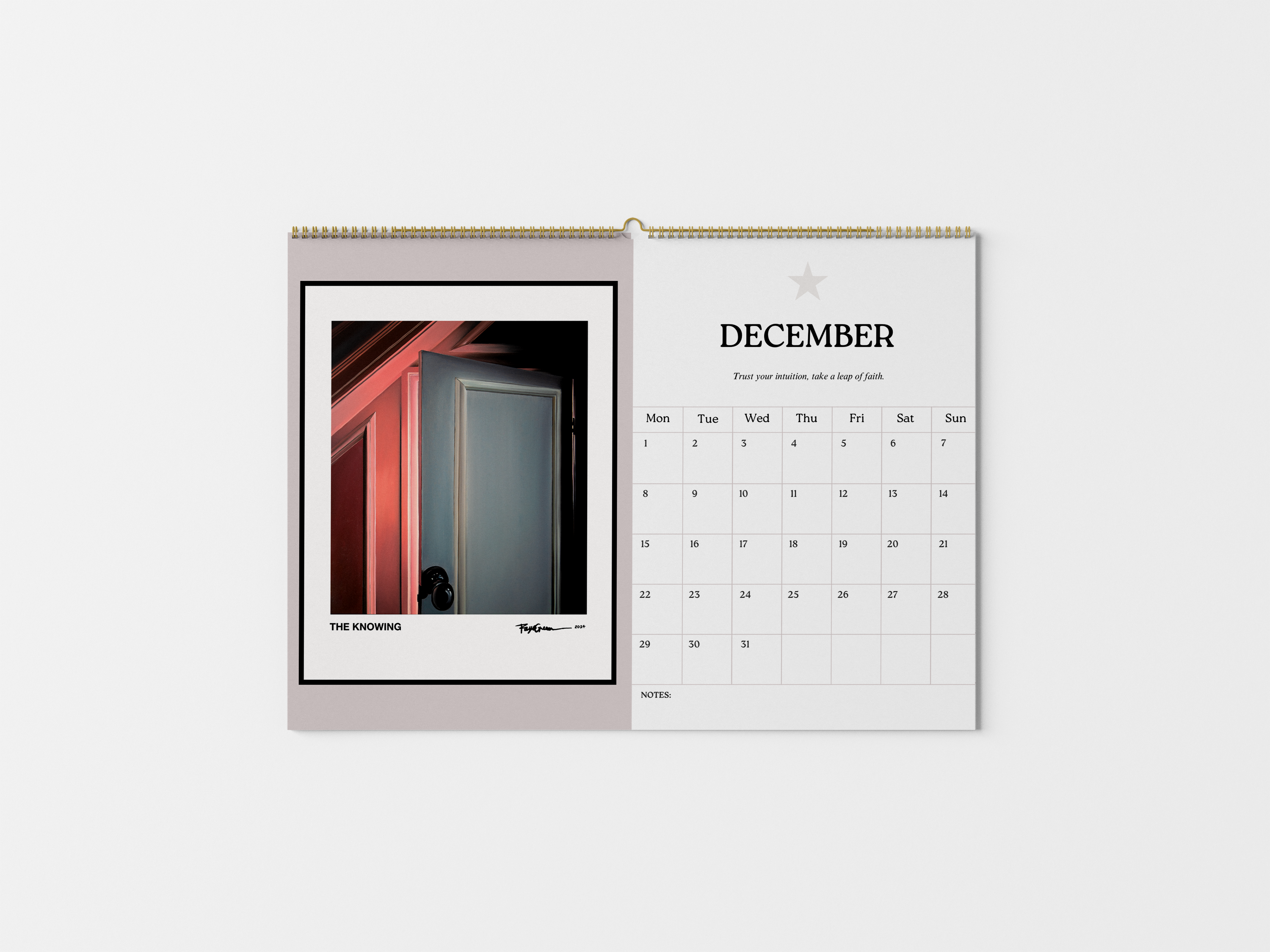 2025 Calendar: Pre-order