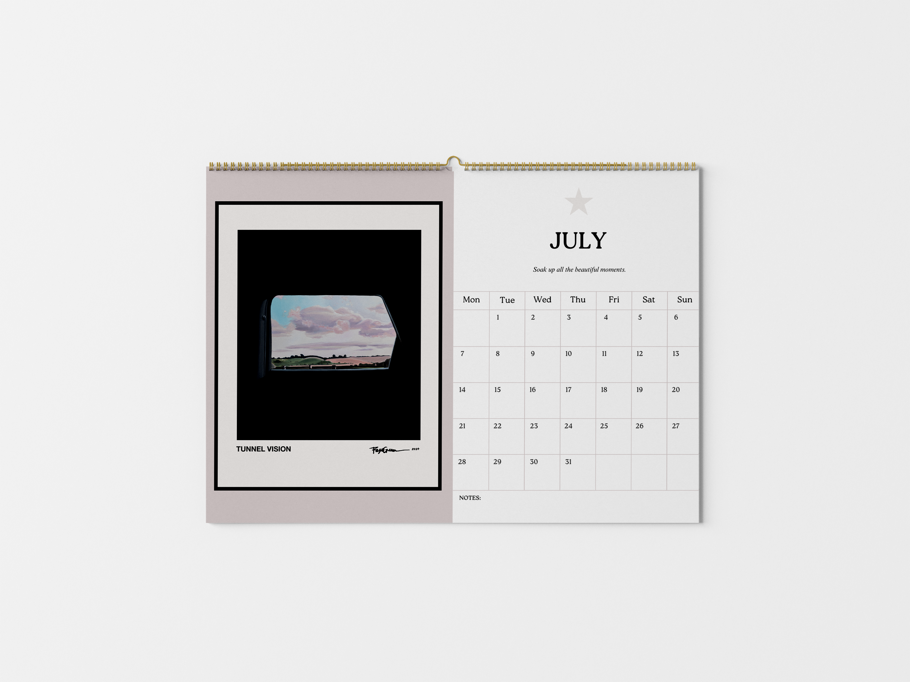 2025 Calendar: Pre-order