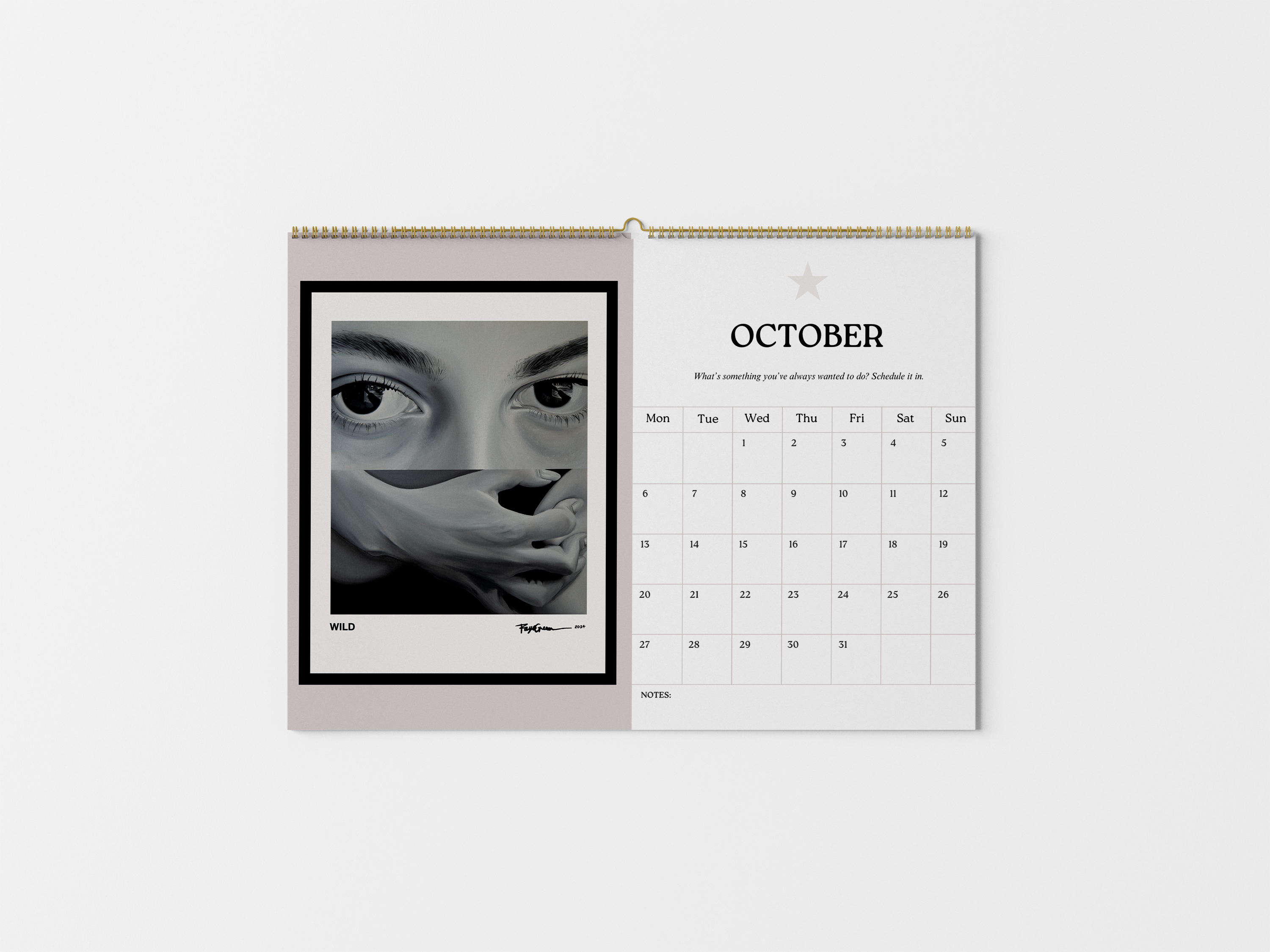 2025 Calendar: Pre-order