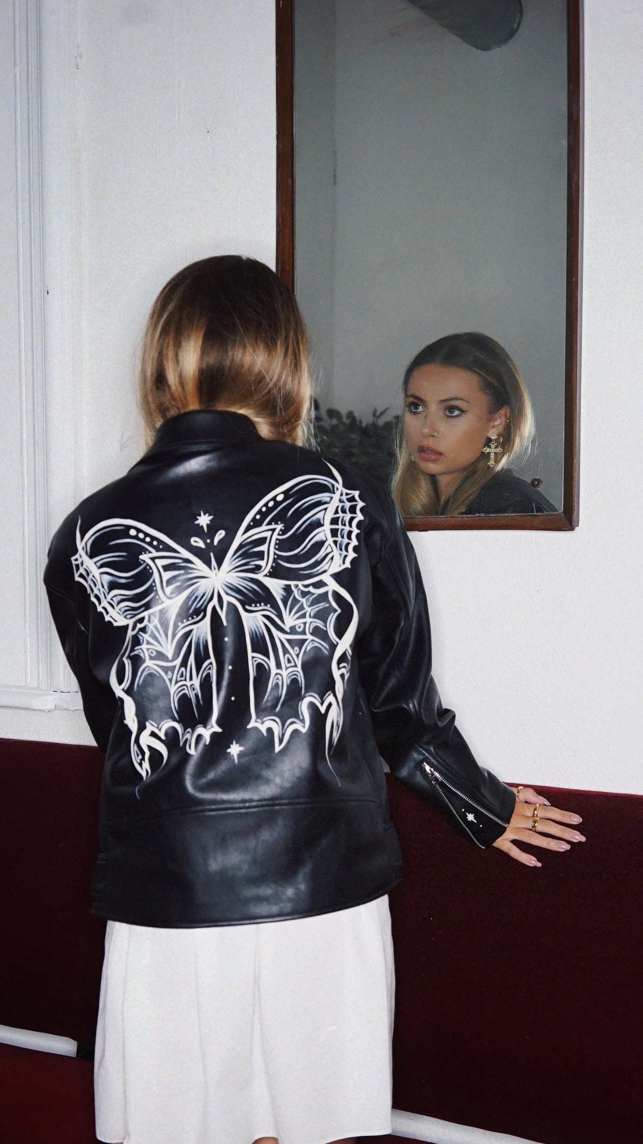 Always With Me Leather Jacket